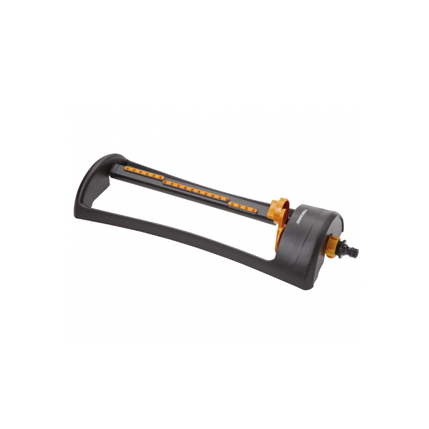 Fiskars - Aspersor de poupança de água com uma base metálica