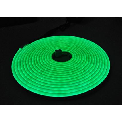 Fita flexível LED NEON LED/10W/230V 5 m IP65 verde