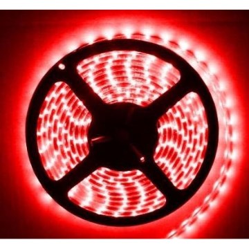 Fita LED à prova de água 5m IP65 vermelho