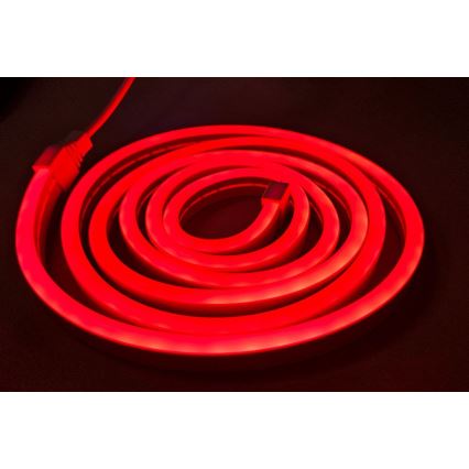 Fita LED Flexível NEON LED/5V USB 1,8 m vermelho
