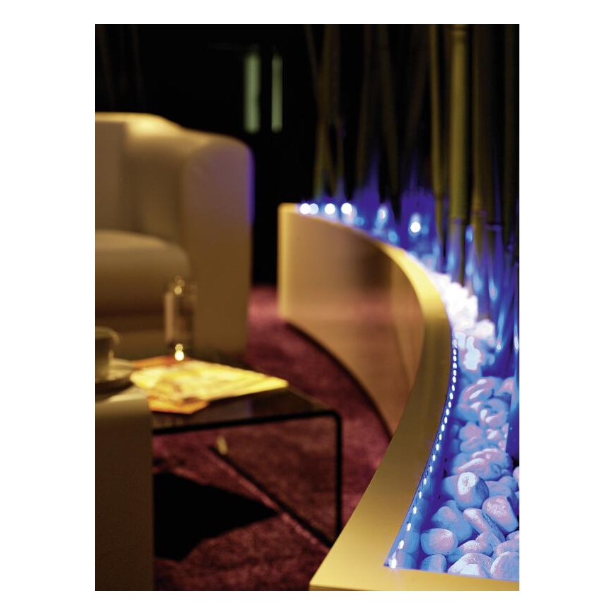 Fita LED impermeável 5m IP65 azul