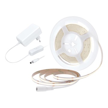 Fita LED LED/8W/m/230V 4000K 5m