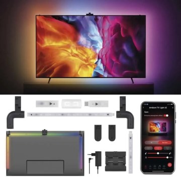 Fita LED RGBIC para TV GoSmart LED/24W/230V 65“