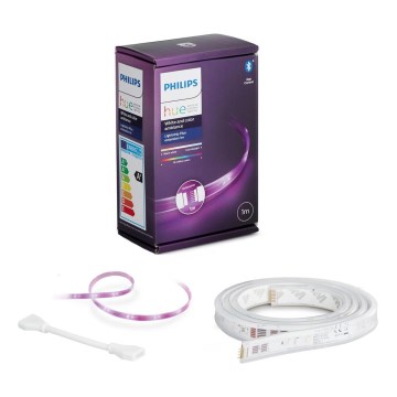 Fita LED RGBW dimerizável Philips Hue WHITE AND COLOR AMBIANCE 1 m LED/11W/12V