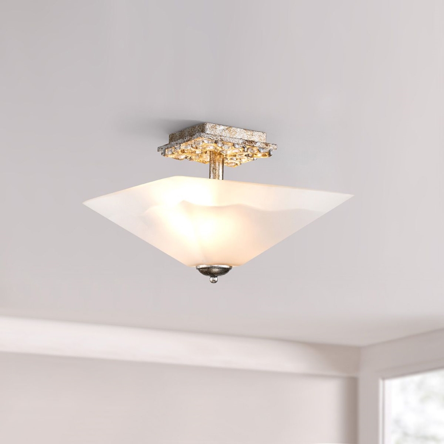 Flambeau - Candeeiro de tecto STAR 2xE27/40W/230V dourado