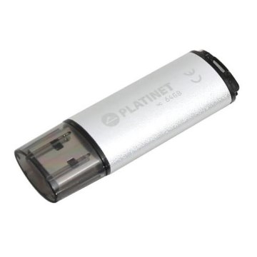 Flash Drive USB 64GB Prateada
