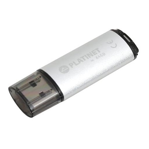 Flash Drive USB 64GB Prateada