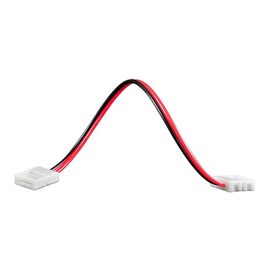 Flexível bifacial angular connector para 2-pin LED tiras 8 mm