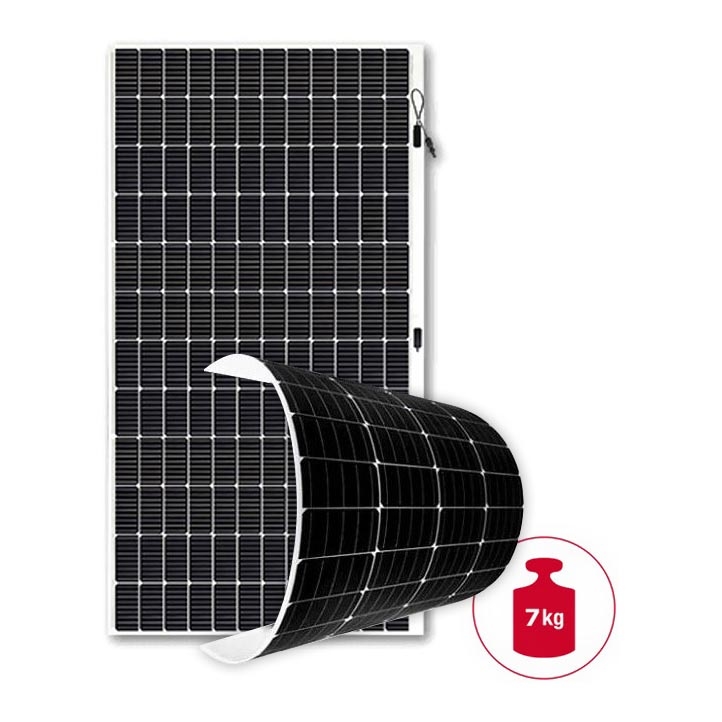 Flexível fotovoltaico Painel solar SUNMAN 430Wp IP68 Half Cut