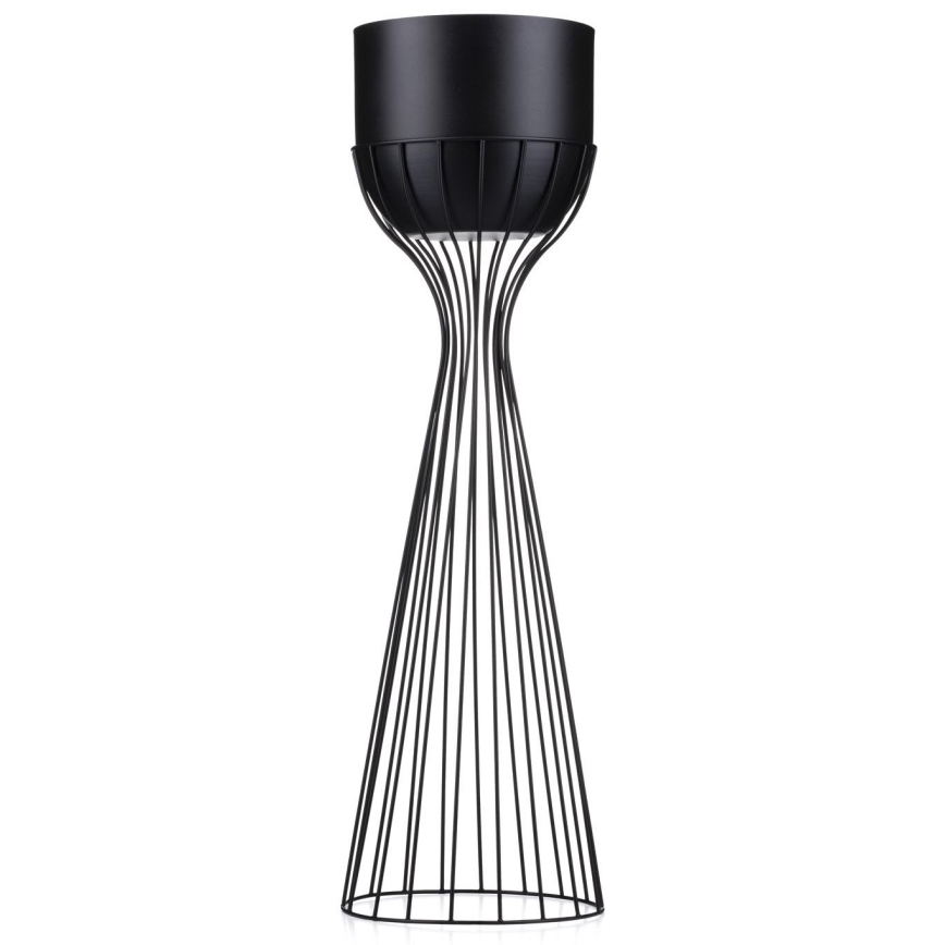 Floreira de metal LOFT 68x20 cm preto