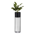 Floreira de metal LOFT 70x20 cm preto
