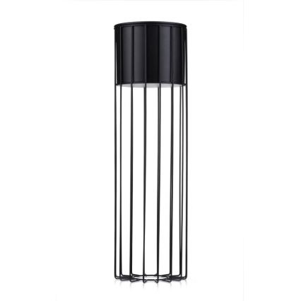 Floreira de metal LOFT 70x20 cm preto