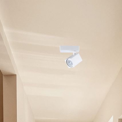 Foco 1xGU10/7W/230V branco