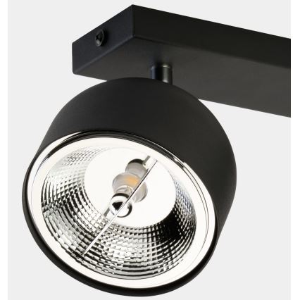 Foco ALTEA 2xAR111 GU10/50W/230V preto