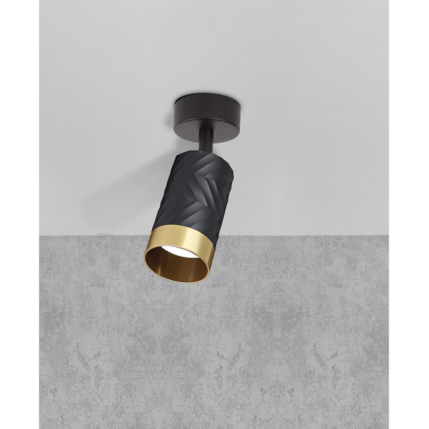 Foco ARRAS 1xGU10/10W/230V preto