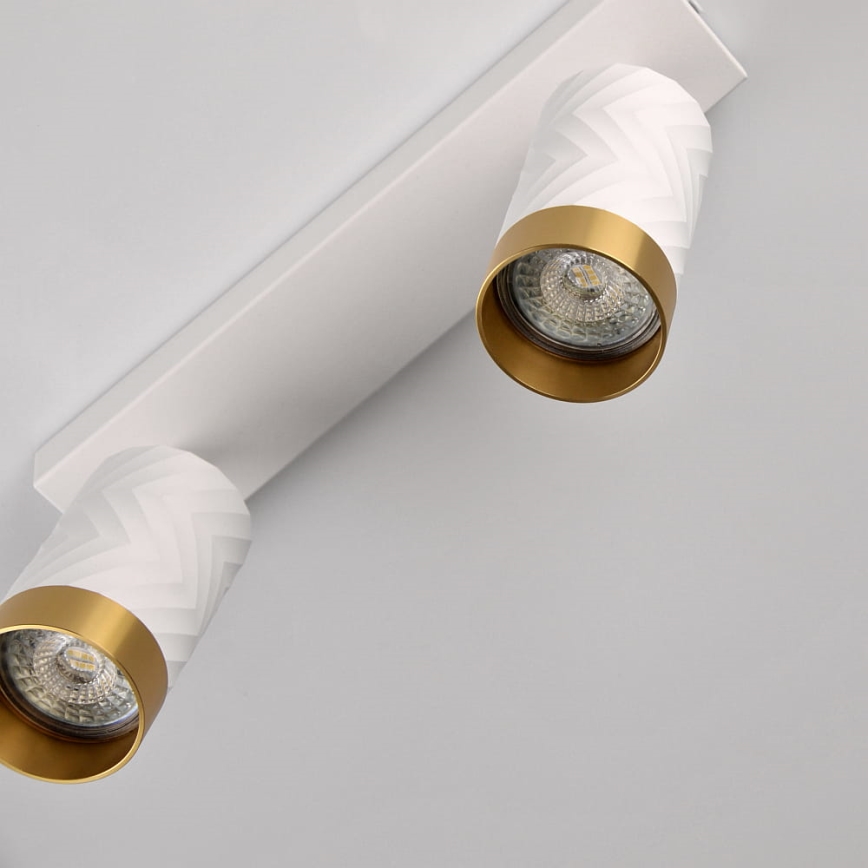 Foco ARRAS 2xGU10/10W/230V branco