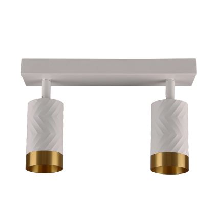 Foco ARRAS 2xGU10/10W/230V branco