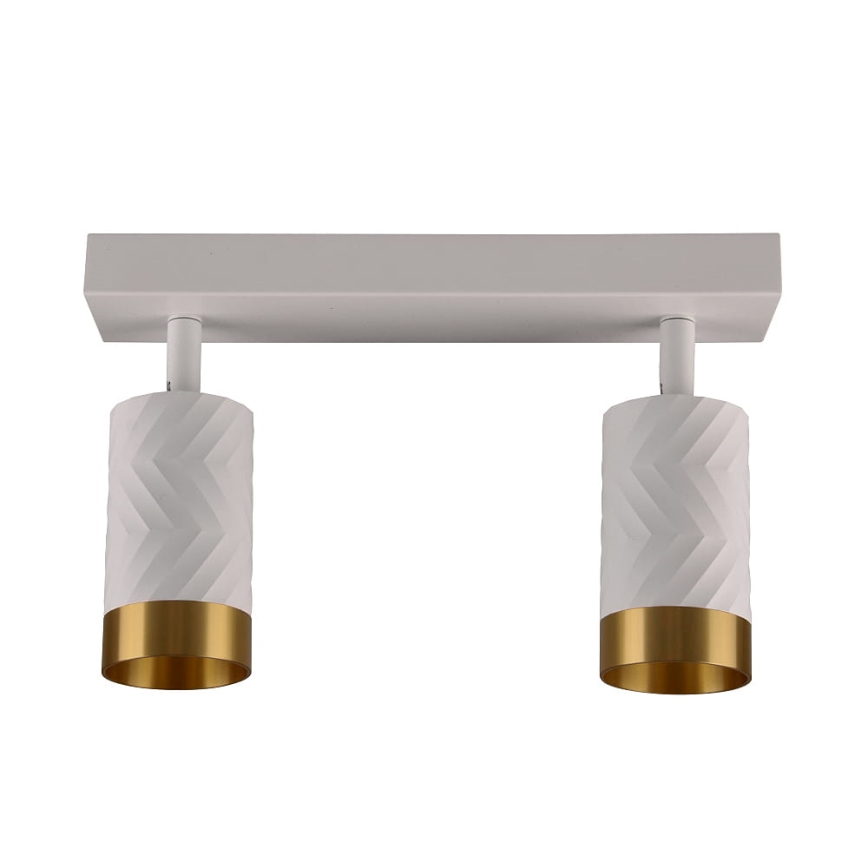 Foco ARRAS 2xGU10/10W/230V branco