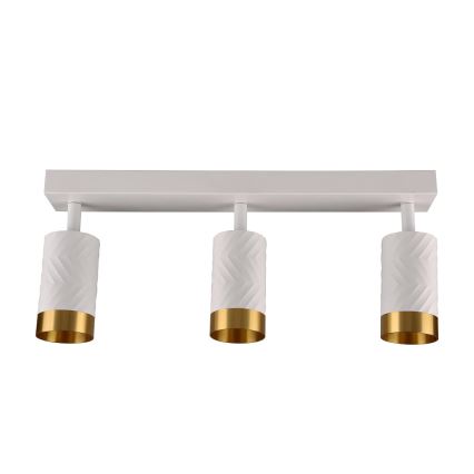 Foco ARRAS 3xGU10/10W/230V branco