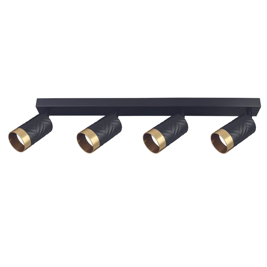 Foco ARRAS 4xGU10/10W/230V preto