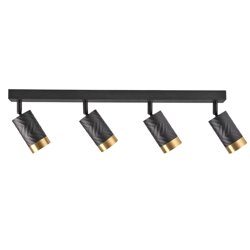 Foco ARRAS 4xGU10/10W/230V preto