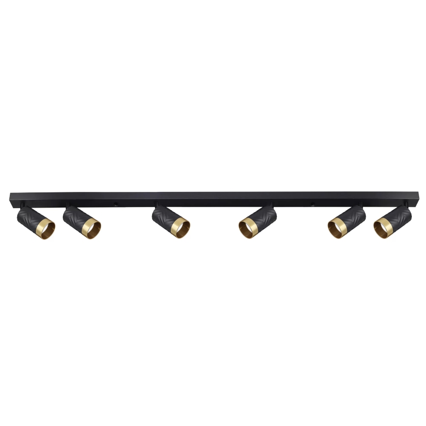 Foco ARRAS 6xGU10/10W/230V preto