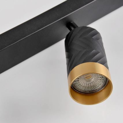 Foco ARRAS 6xGU10/10W/230V preto