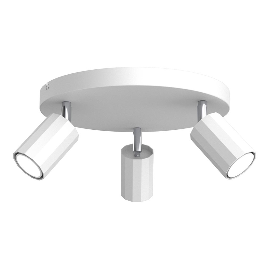 Foco BELLO 3xGU10/8W/230V branco