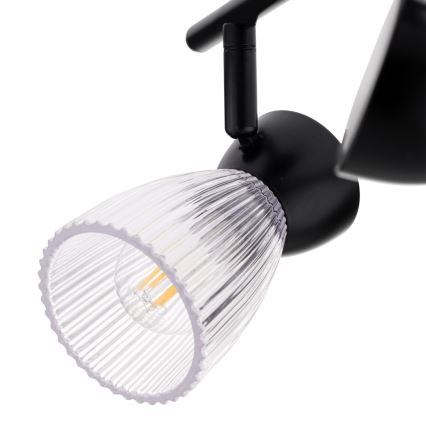 Foco BEST 2xE14/40W/230V preto