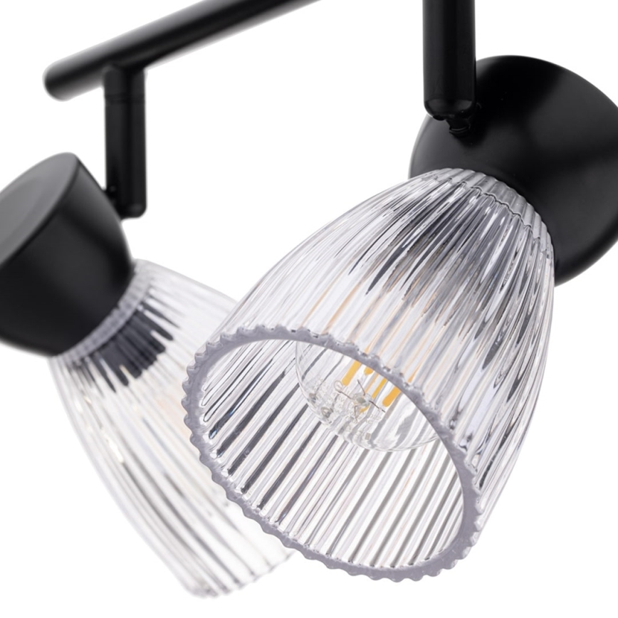 Foco BEST 3xE14/40W/230V preto