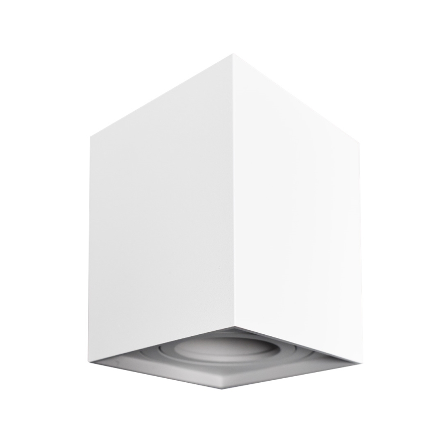 Foco BIMA 1xGU10/25W/230V quadrado branco