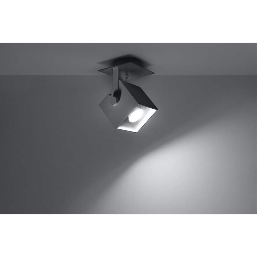 Foco CEDRA 1 1xGU10/40W/230V cinzento