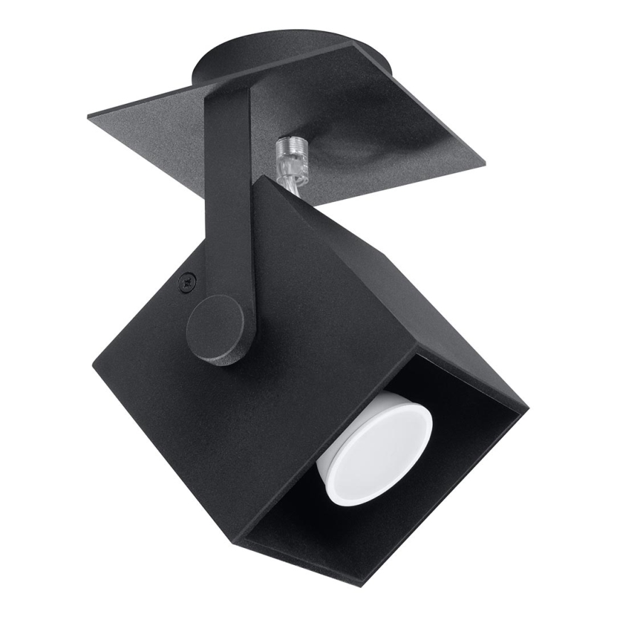 Foco CEDRA 1 1xGU10/40W/230V preto antigo