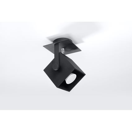 Foco CEDRA 1 1xGU10/40W/230V preto antigo
