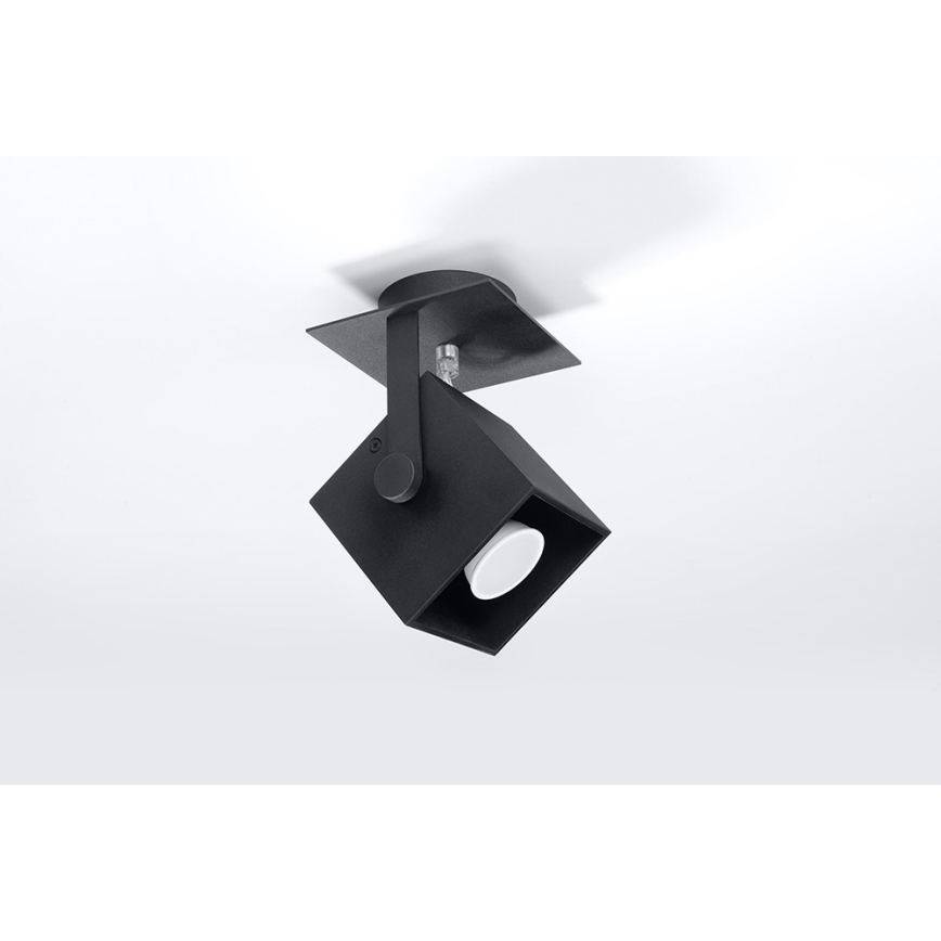 Foco CEDRA 1 1xGU10/40W/230V preto antigo