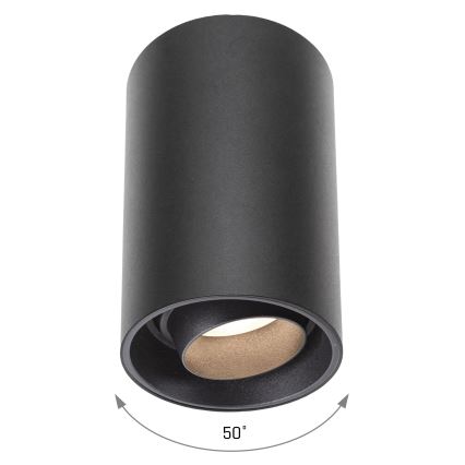 Foco CHLOE 1xGU10/50W/230V preto