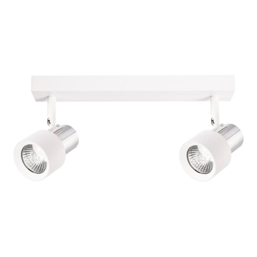 Foco CINO 2xGU10/8W/230V branco