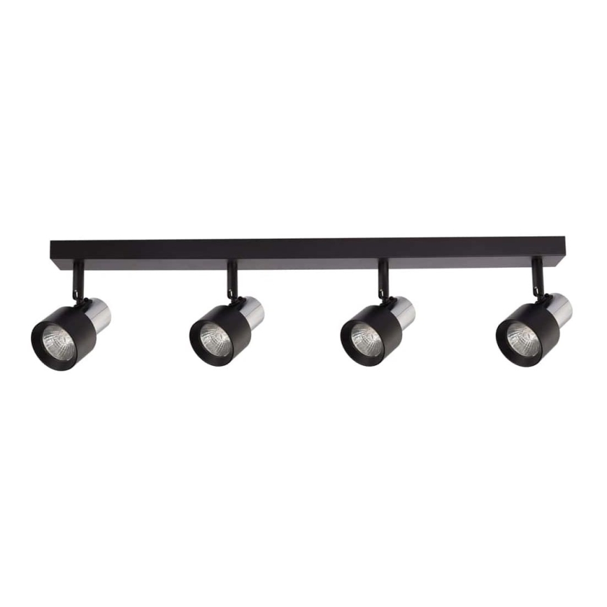 Foco CINO 4xGU10/8W/230V preto