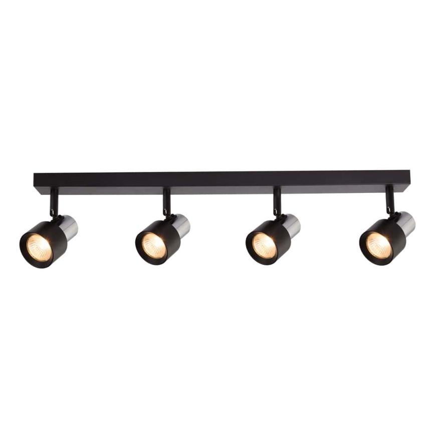 Foco CINO 4xGU10/8W/230V preto