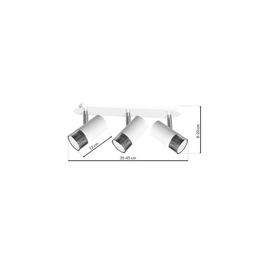 Foco DANI 3xGU10/8W/230V