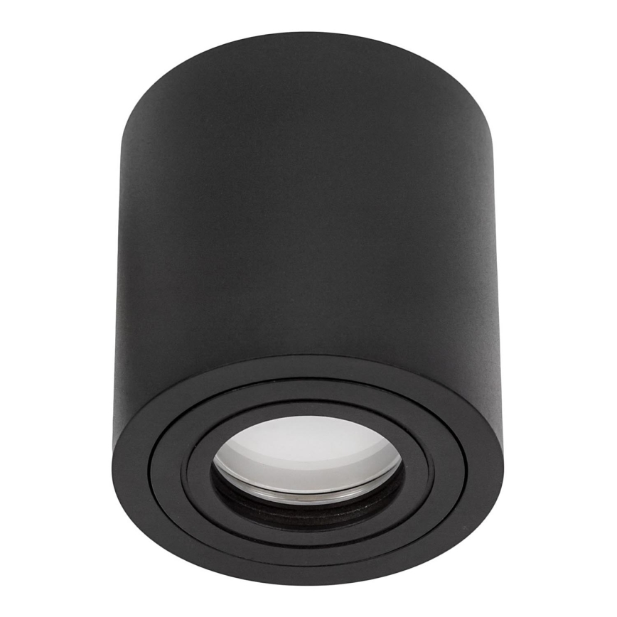 Foco de casa de banho CHLOE 1xGU10/30W/230V IP65 redondo preto