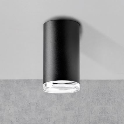 Foco de casa de banho TURYN 1xGU10/10W/230V IP44 preto