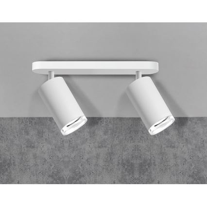 Foco de casa de banho TURYN 2xGU10/10W/230V IP44 branco
