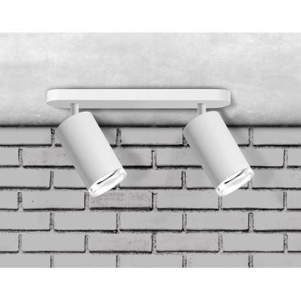 Foco de casa de banho TURYN 2xGU10/10W/230V IP44 branco