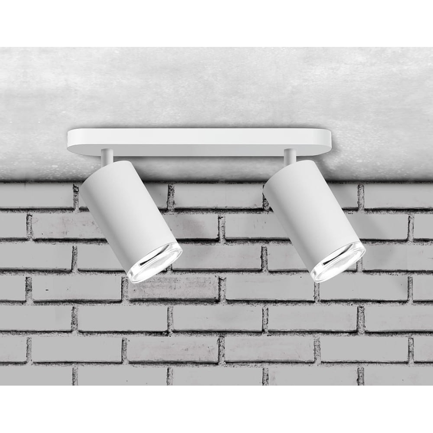 Foco de casa de banho TURYN 2xGU10/10W/230V IP44 branco