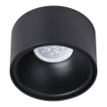 Foco de encastrar BALI 1xGU5,3/MR16/25W/12V redondo preto