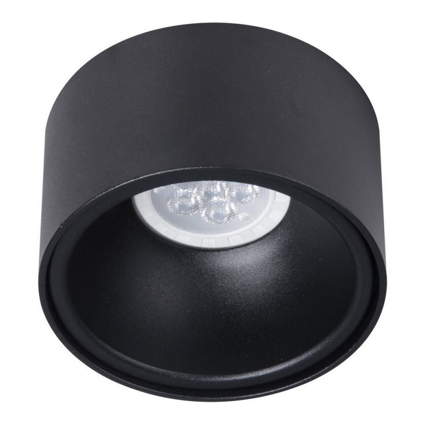 Foco de encastrar BALI 1xGU5,3/MR16/25W/12V redondo preto