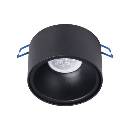 Foco de encastrar BALI 1xGU5,3/MR16/25W/12V redondo preto