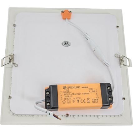 Foco de encastrar de casa de banho LED VEGA LED/24W/230V 3800K 29,8 cm IP44