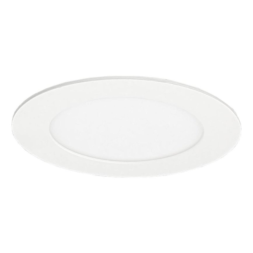 Foco de encastrar de casa de banho LED VEGA LED/6W/230V 2800K diâmetro 11,8 cm IP44 neve branco